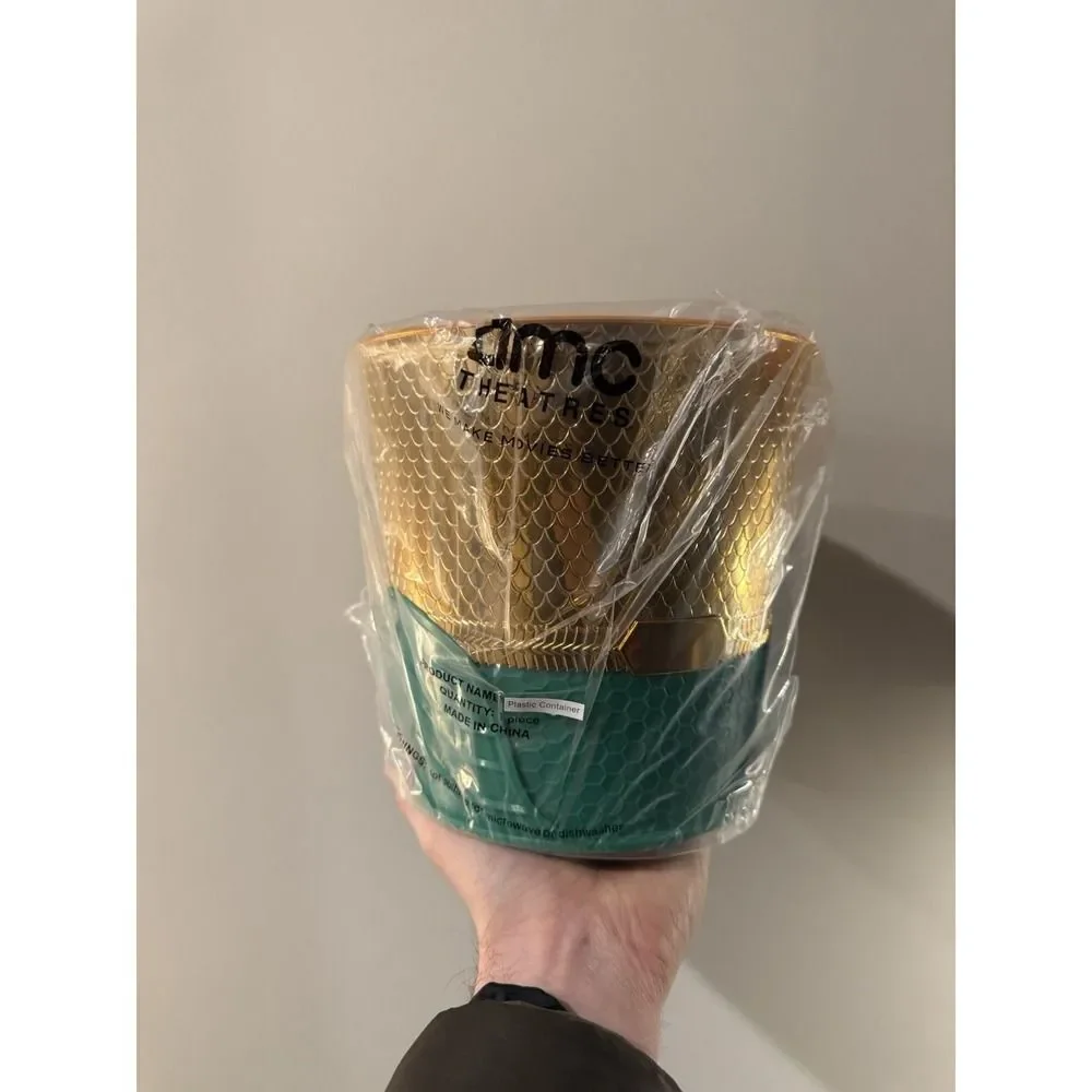 2023 AMC Exclusive Aquaman and The Lost Kingdom Popcorn Bucket‎ Tin NEW